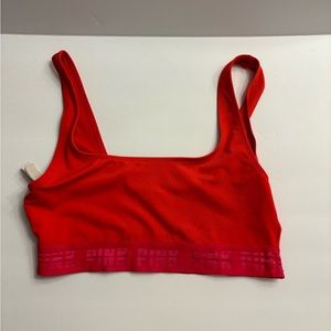 PINK/Victorias Secret red gym to swim